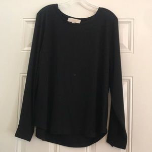 Loft Black Dress Shirt